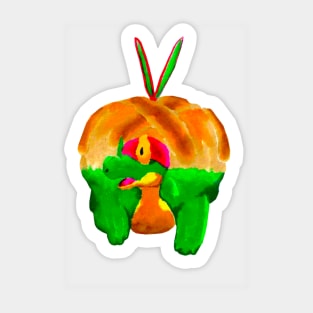 Apple Pie Dragon Sticker